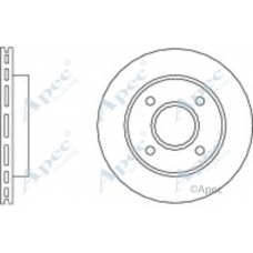 DSK208 APEC Тормозной диск