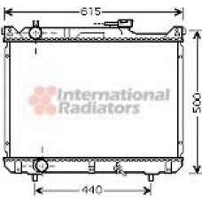 52002078 VAN WEZEL Радиатор, охлаждение двигателя