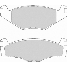 FD4154N NECTO Комплект тормозных колодок, дисковый тормоз