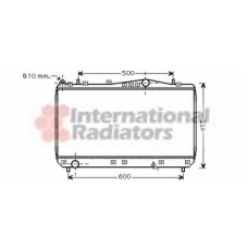 60812052 SCHLIECKMANN Радиатор, охлаждение двигателя