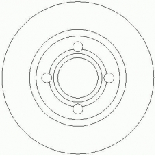 D2456 ROULUNDS Тормозной диск