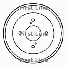 FBR958 FIRST LINE Тормозной барабан