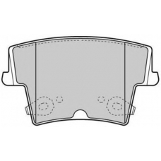 FBP-1704 FREMAX Комплект тормозных колодок, дисковый тормоз