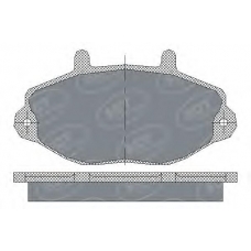 SP 223 SCT Комплект тормозных колодок, дисковый тормоз
