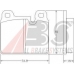 36833 OE ABS Комплект тормозных колодок, дисковый тормоз