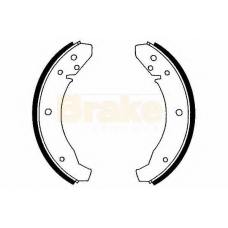 SH1025 BRAKE ENGINEERING Комплект тормозных колодок
