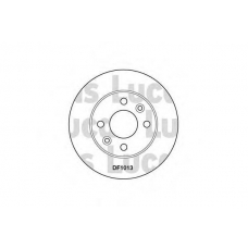 DF1013 TRW Тормозной диск