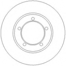 AC2372D AC Delco Тормозной диск