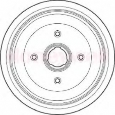 329229B BENDIX Тормозной барабан