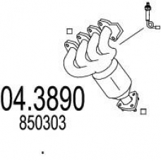 04.3890 MTS Катализатор