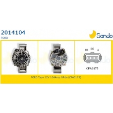 2014104 SANDO Генератор