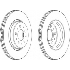 DDF1031 FERODO Тормозной диск