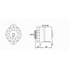 943356266010 MAGNETI MARELLI Генератор