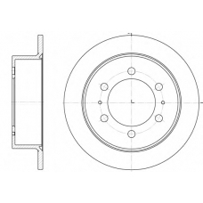 D6784.00 WOKING Тормозной диск
