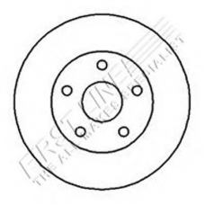 FBD891 FIRST LINE Тормозной диск