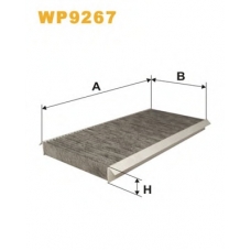 WP9267 WIX Фильтр, воздух во внутренном пространстве