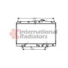 60252110 SCHLIECKMANN Радиатор, охлаждение двигателя