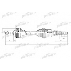 PDS0390 PATRON Приводной вал