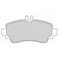 FD6869A NECTO Комплект тормозных колодок, дисковый тормоз