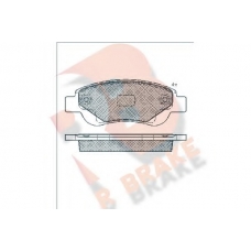RB1702 R BRAKE Комплект тормозных колодок, дисковый тормоз
