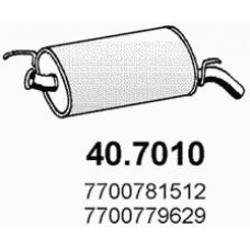 40.7010 ASSO Глушитель выхлопных газов конечный
