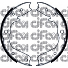 153-315K CIFAM Комплект тормозных колодок, стояночная тормозная с