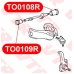 TO0108R VTR Сайлентблок верхнего рычага передней подвески, задний