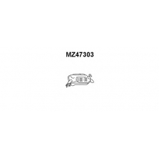 MZ47303 VENEPORTE Глушитель выхлопных газов конечный