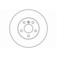 MDC1445 MINTEX Тормозной диск