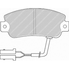 T0610428 RAMEDER Комплект тормозных колодок, дисковый тормоз