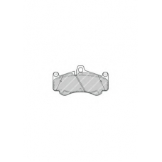 FDB4328 FERODO Комплект тормозных колодок, дисковый тормоз