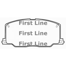 FBP1284 FIRST LINE Комплект тормозных колодок, дисковый тормоз
