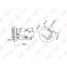 LF971M LYNX Фильтр топливный