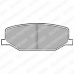 LP527 DELPHI Комплект тормозных колодок, дисковый тормоз
