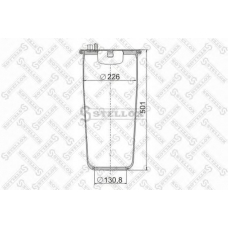 90-48820-SX STELLOX Кожух пневматической рессоры