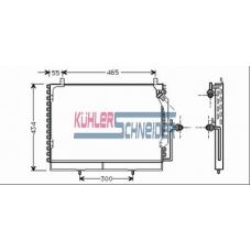 0329101 KUHLER SCHNEIDER Конденсатор, кондиционер