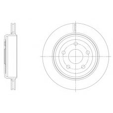 61513 10 KAWE Тормозной диск