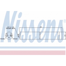 95383 NISSENS Осушитель, кондиционер