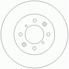 D2436 ROULUNDS Тормозной диск