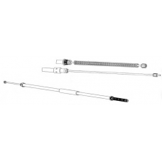 CT02126 KAWE Трос, стояночная тормозная система