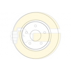 6063254 GIRLING Тормозной диск
