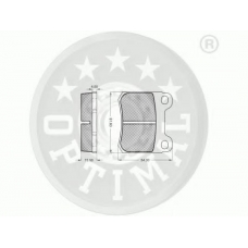9423 OPTIMAL Комплект тормозных колодок, дисковый тормоз