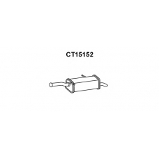 CT15152 VENEPORTE Глушитель выхлопных газов конечный