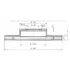 BDC5165 QH Benelux Тормозной диск