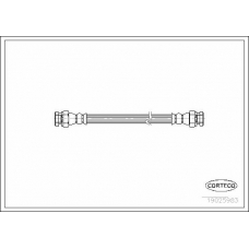 19025983 CORTECO Тормозной шланг
