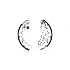 MFR501 MINTEX Комплект тормозных колодок