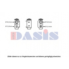 050003N AKS DASIS Расширительный клапан, кондиционер