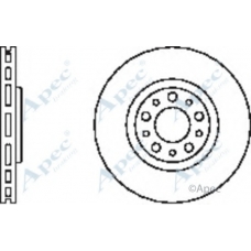 DSK2500 APEC Тормозной диск