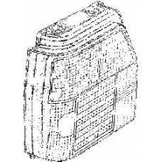 1735932 VAN WEZEL Задний фонарь