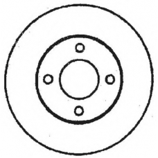 561690BC BENDIX Тормозной диск